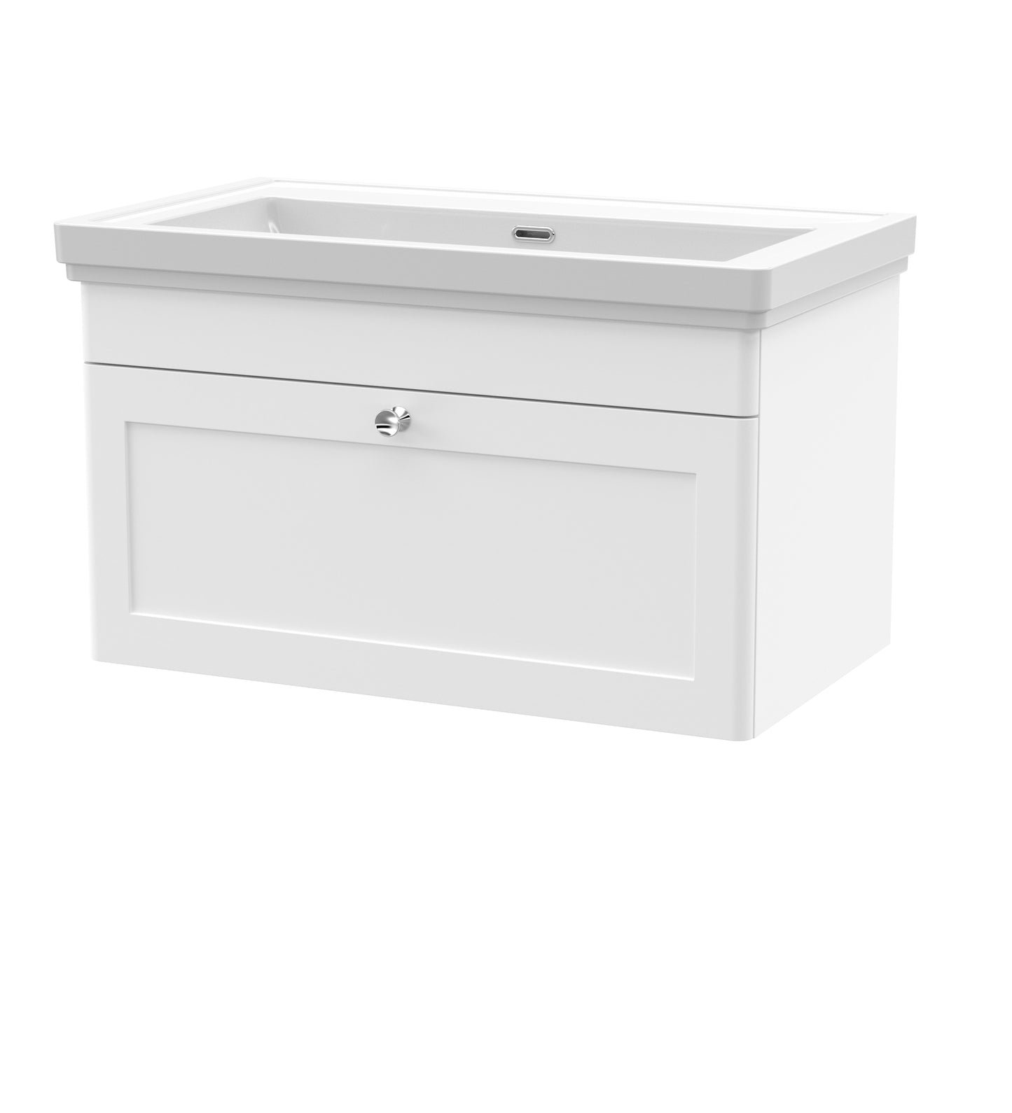 Classique 800mm Wall Hung Vanity Unit with Basin by Nuie