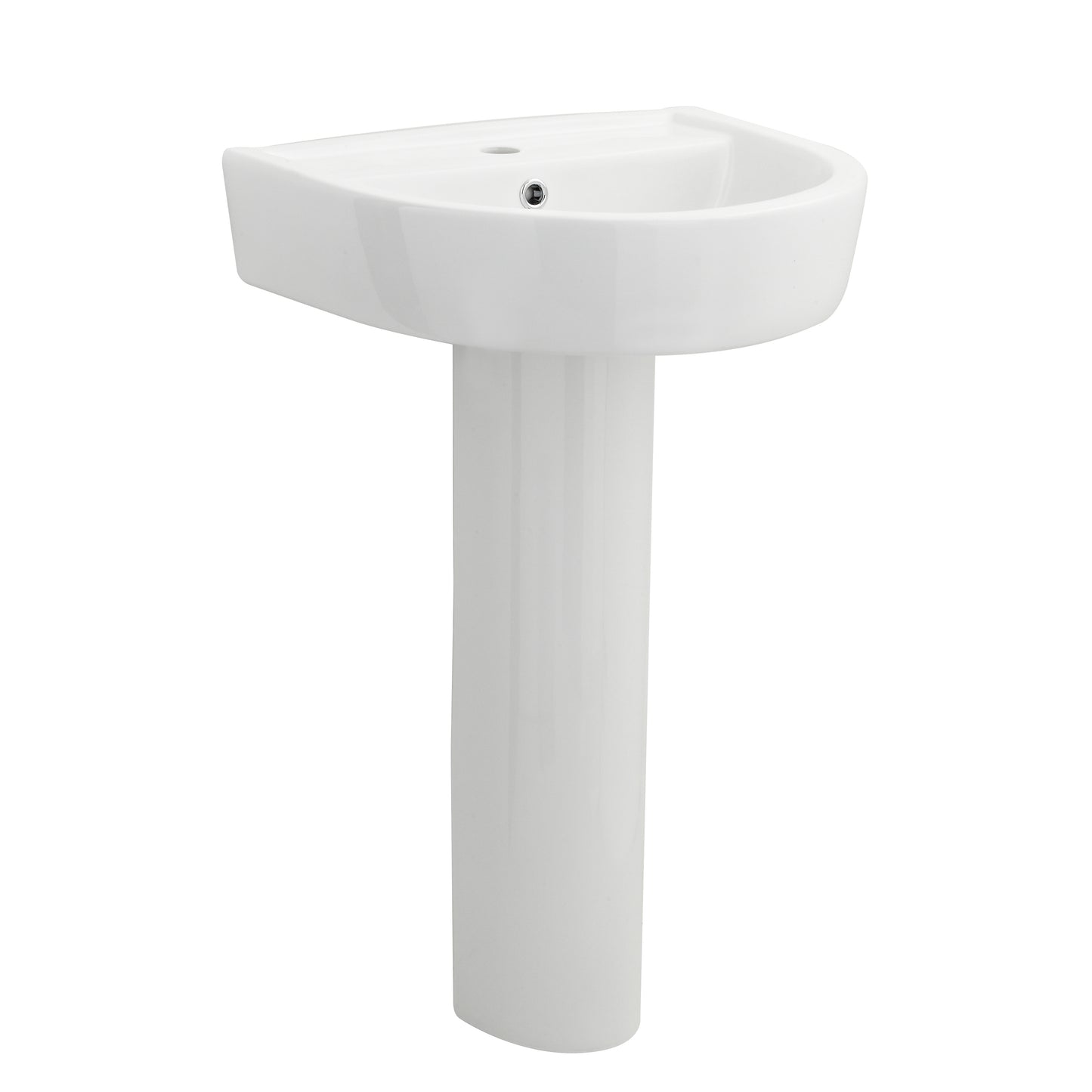Nuie 520mm Basin & Pedestal