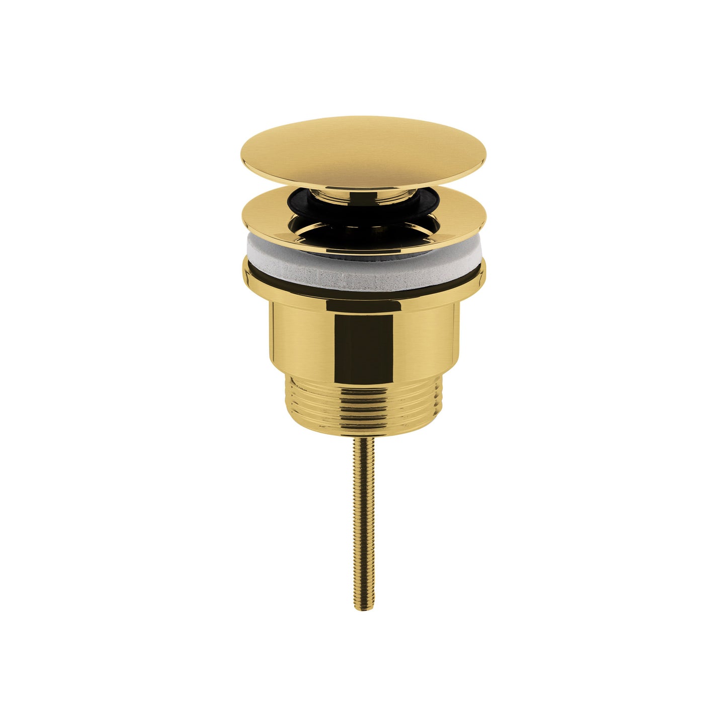 Universal Push Button Basin Waste Slotted & Un-Slotted