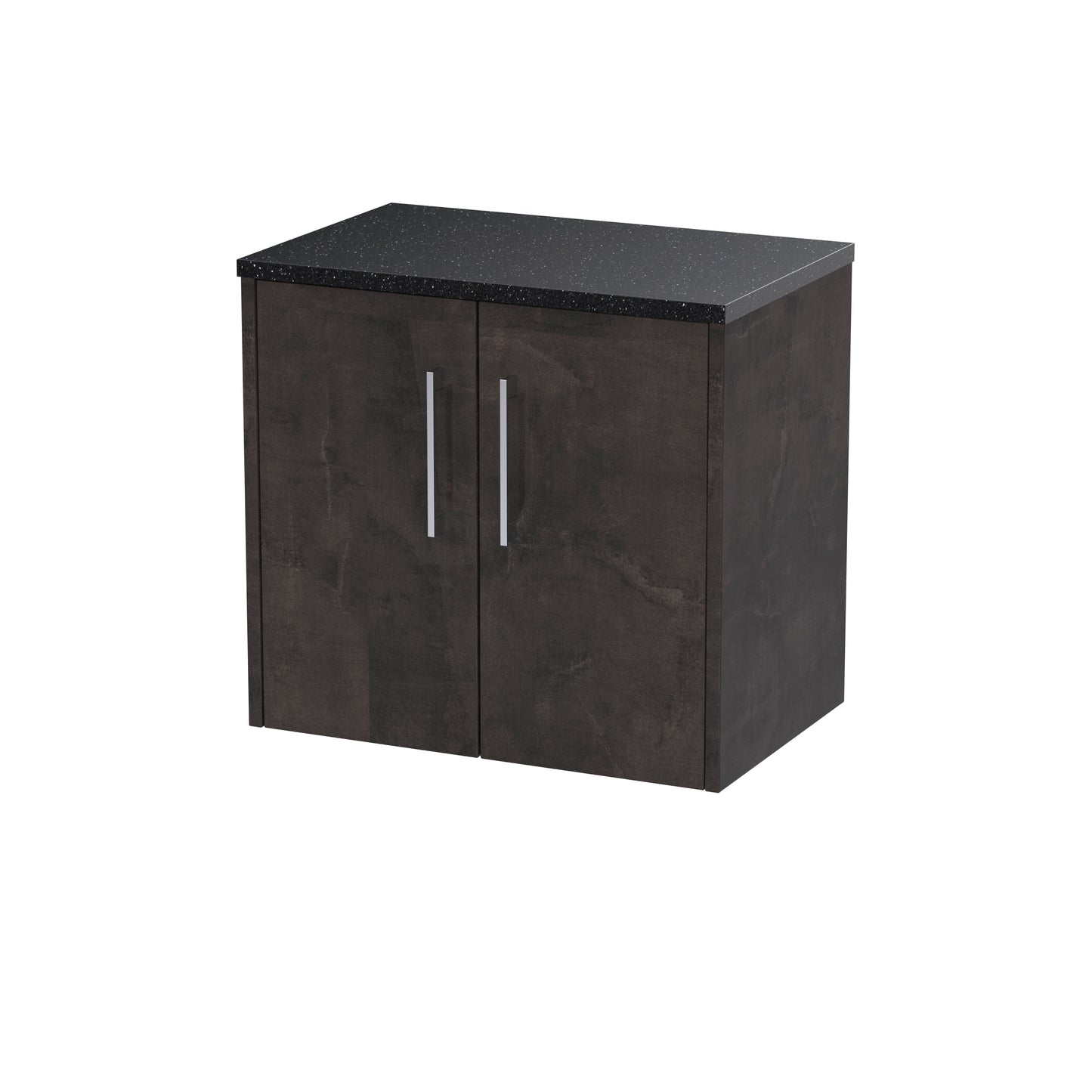 Hudson Reed Juno 600mm Wall Hung 2 Door Vanity Unit With Laminate Worktop