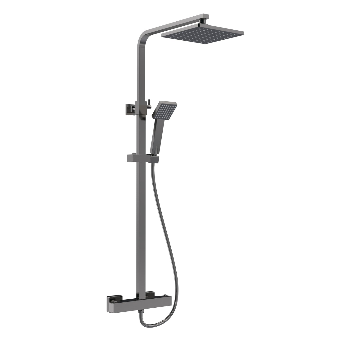 Shower Kits Square Thermostatic Bar Valve & Shower Kit