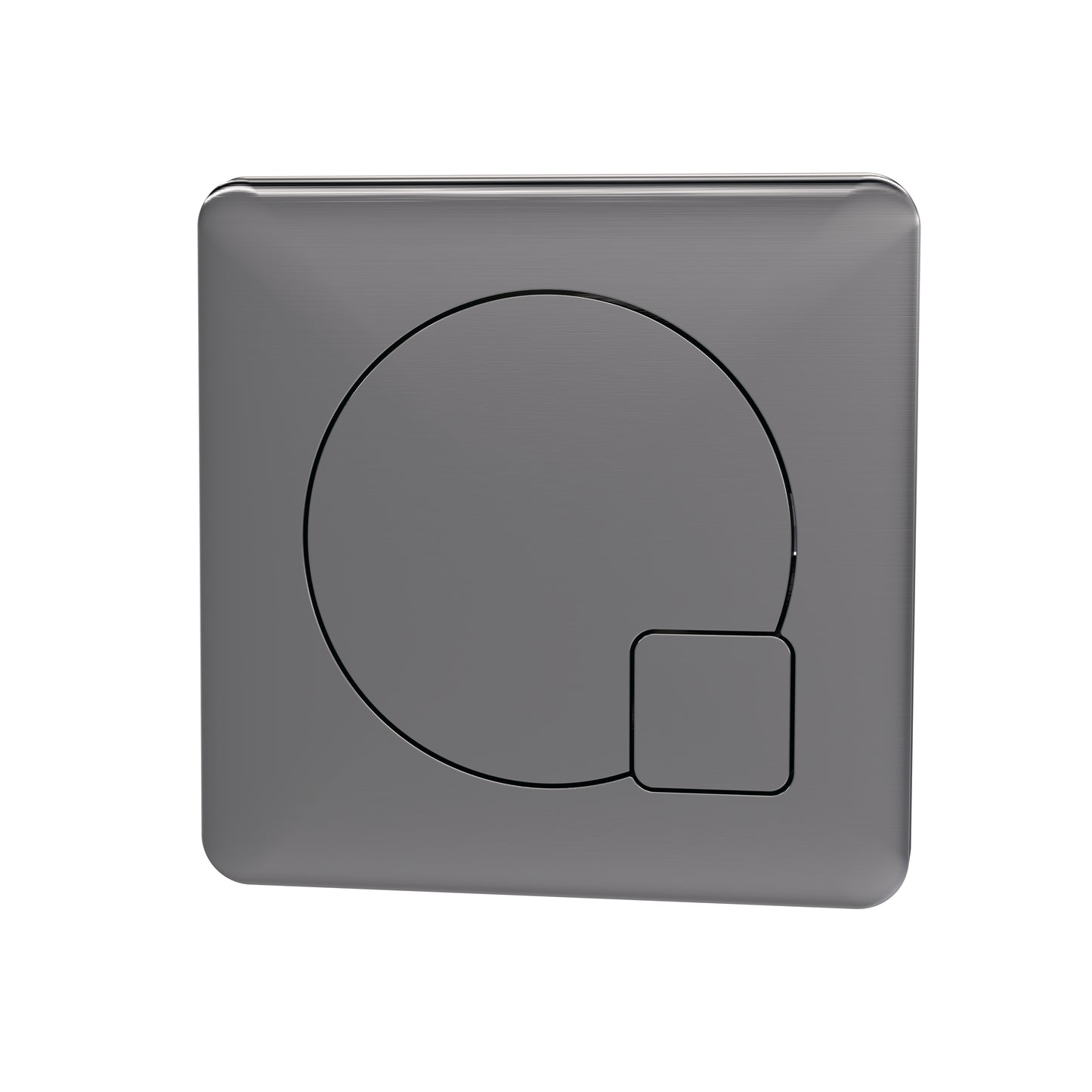 Square Dual Flush Push Button