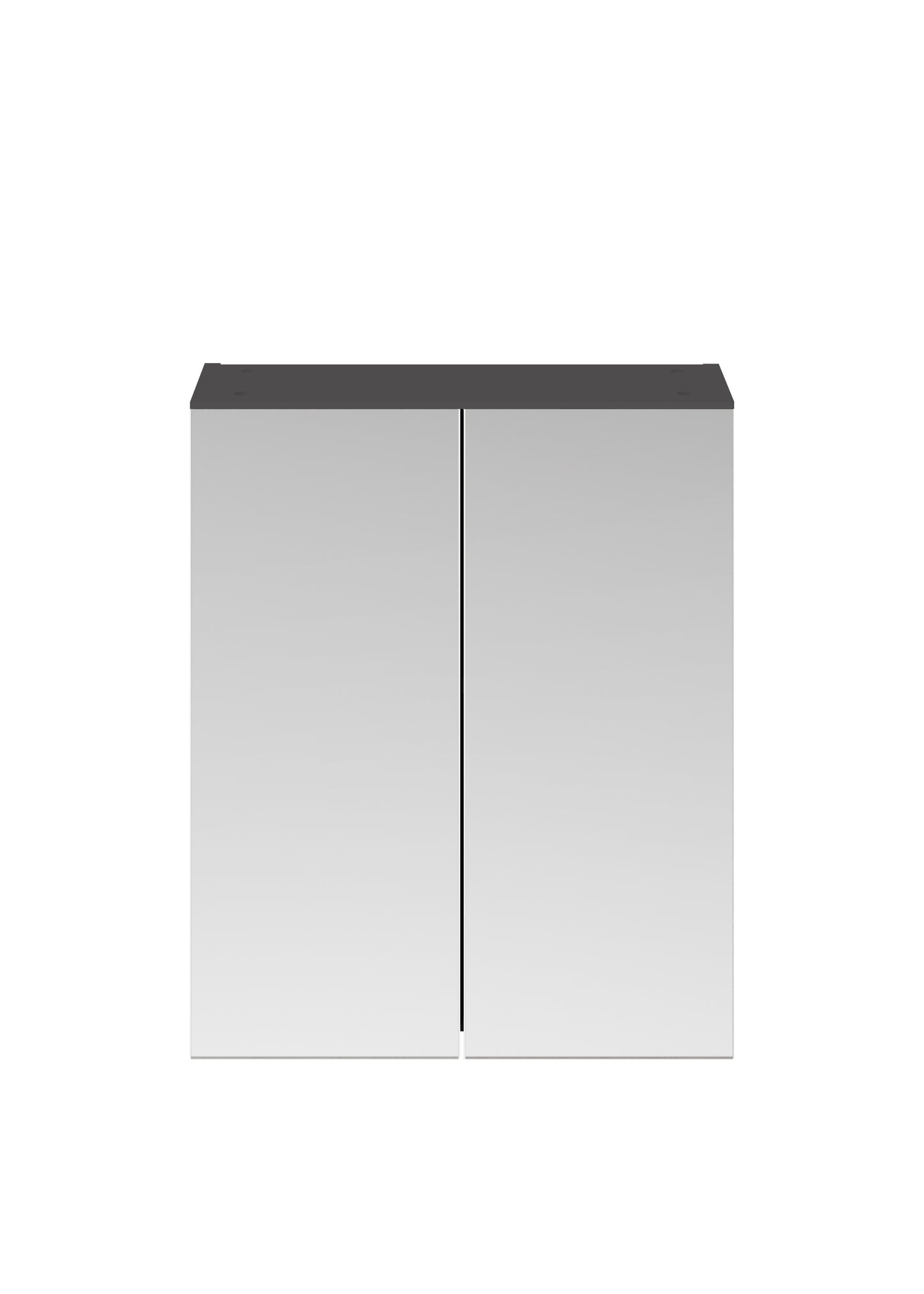 Athena Wall Hung Mirror Unit (50/50) 600mm