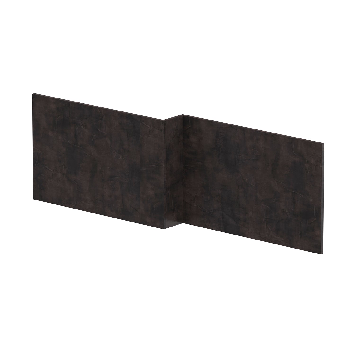 Havana Square L Shape Shower Bath Front Panel & Plinth, 1700mm