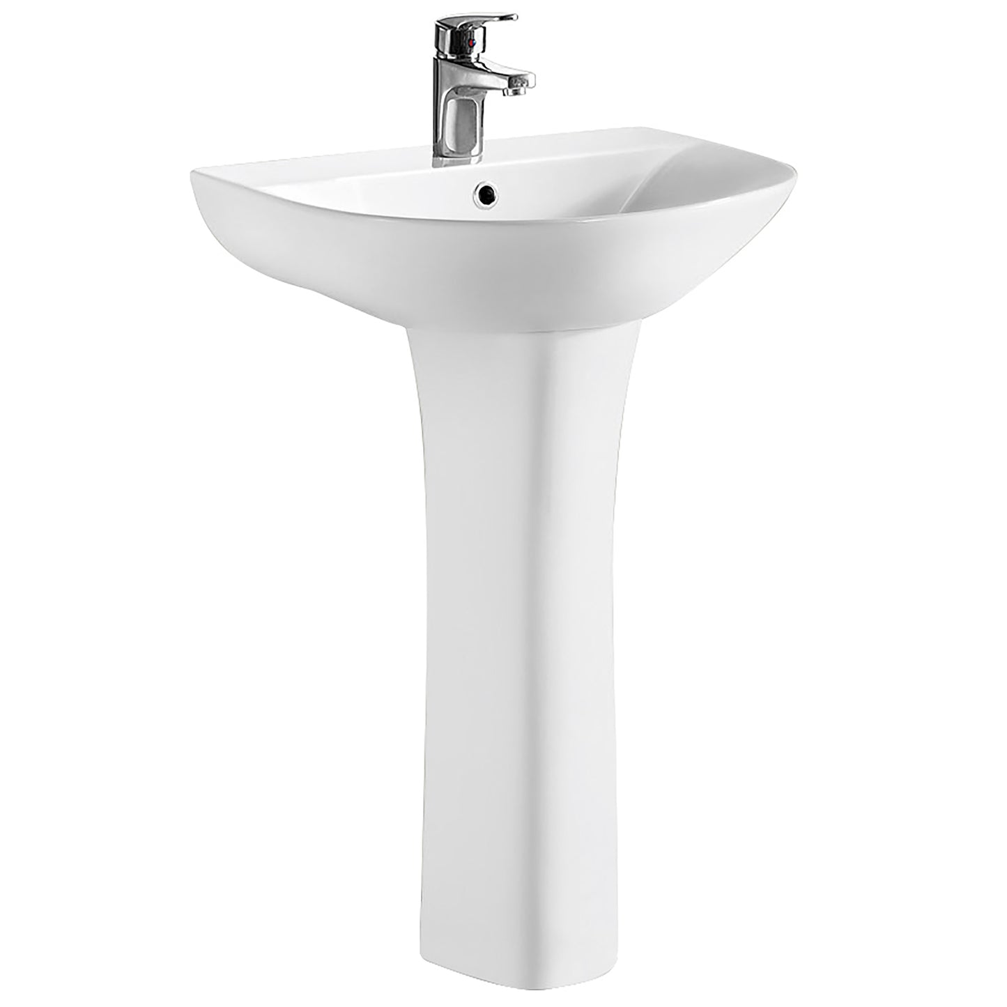 Synergy Full Pedestal - White