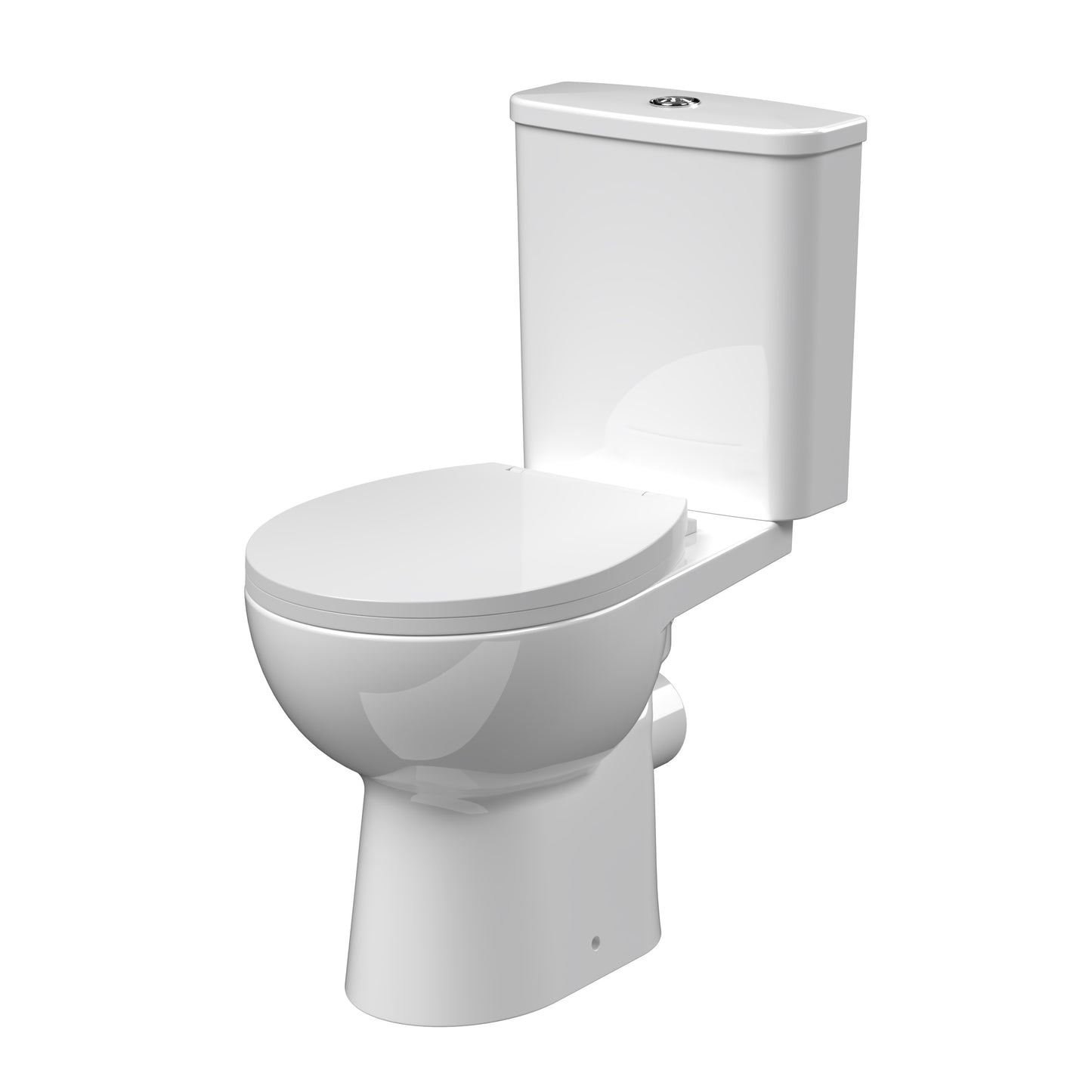 Biab Rimless Pan Cistern & Seat Pack