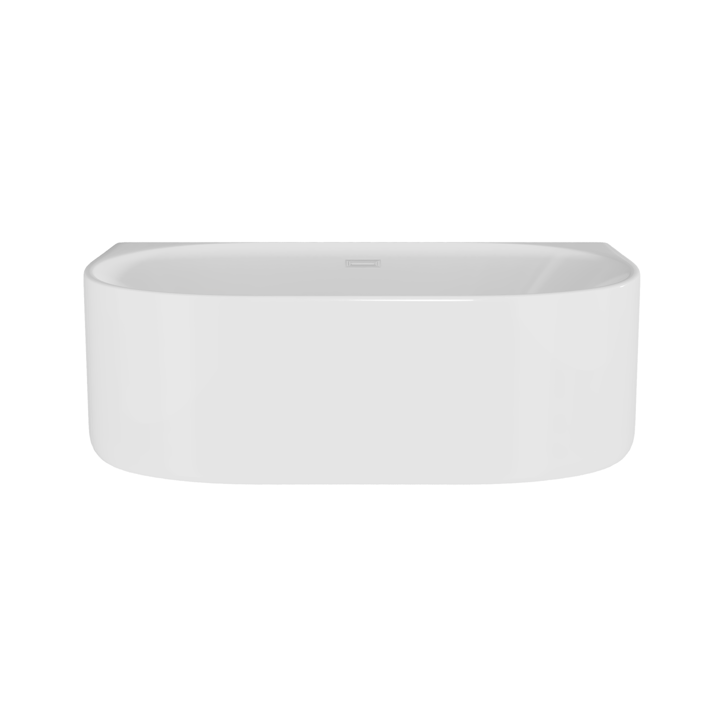 Everlast Back to Wall Freestanding Bath by Nuie
