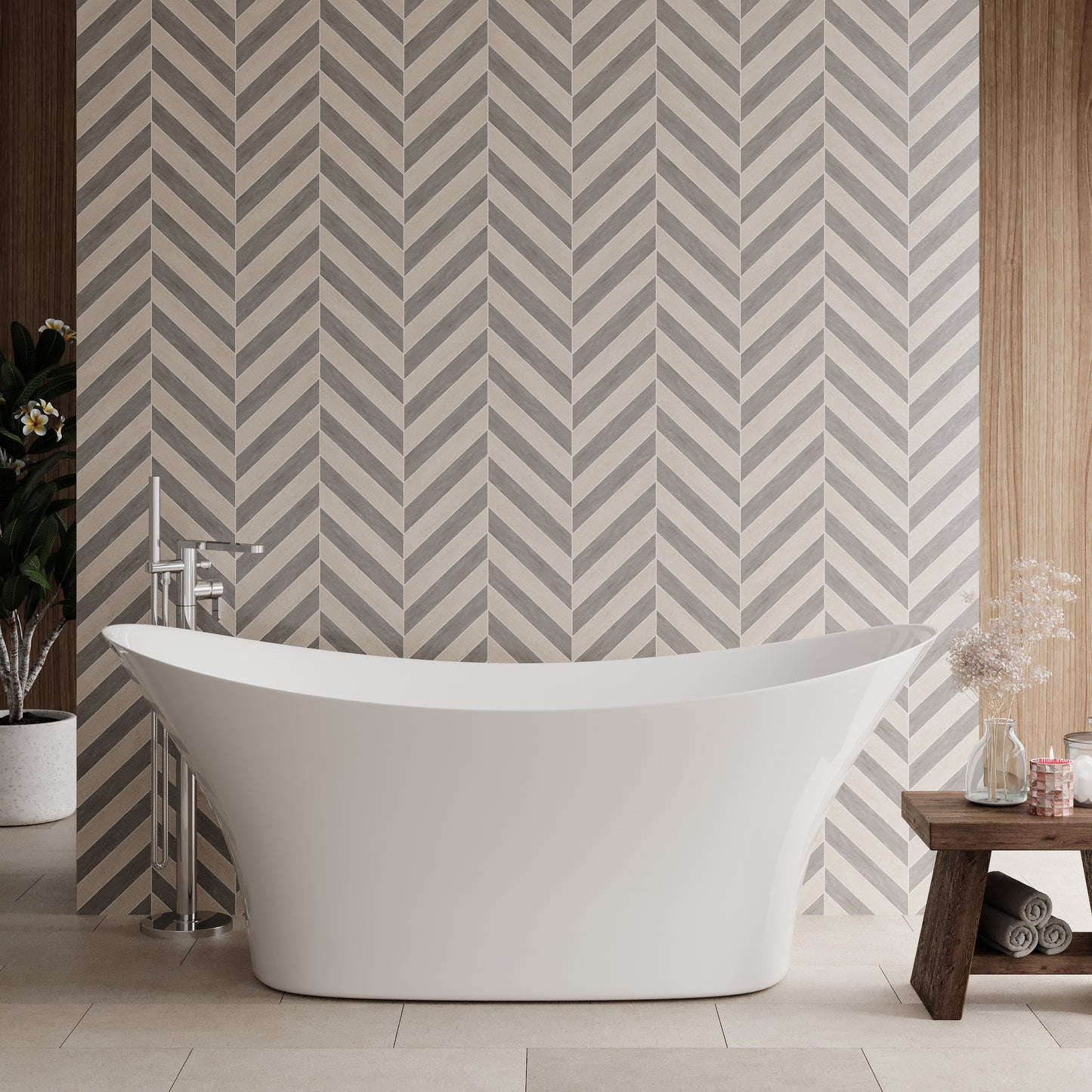 Epoch Freestanding Slipper Bath by Nuie
