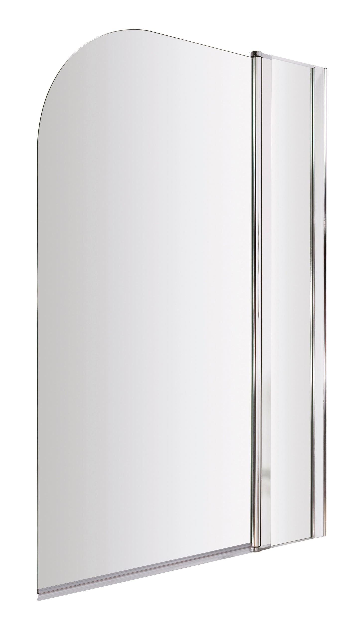 Round Bath Screen with Panel / Rail by Synergy