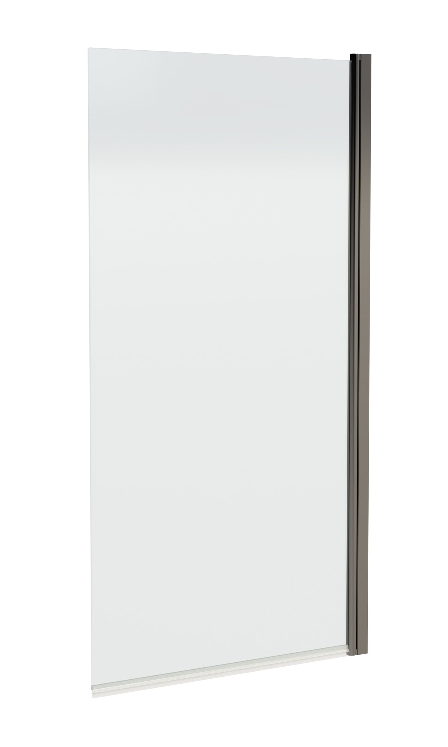 Square Hinged Bath Screen