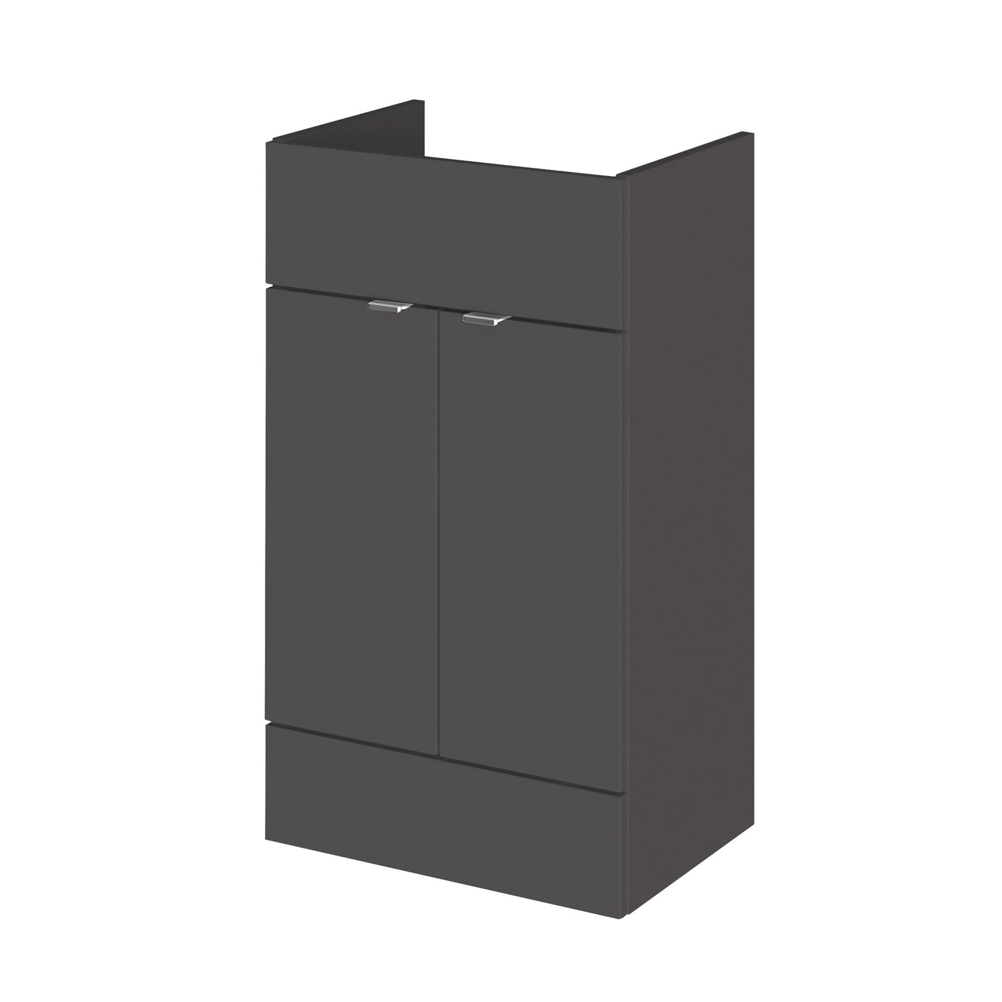 Fusion Fitted Floor Standing 2 Door Vanity Unit 500mm