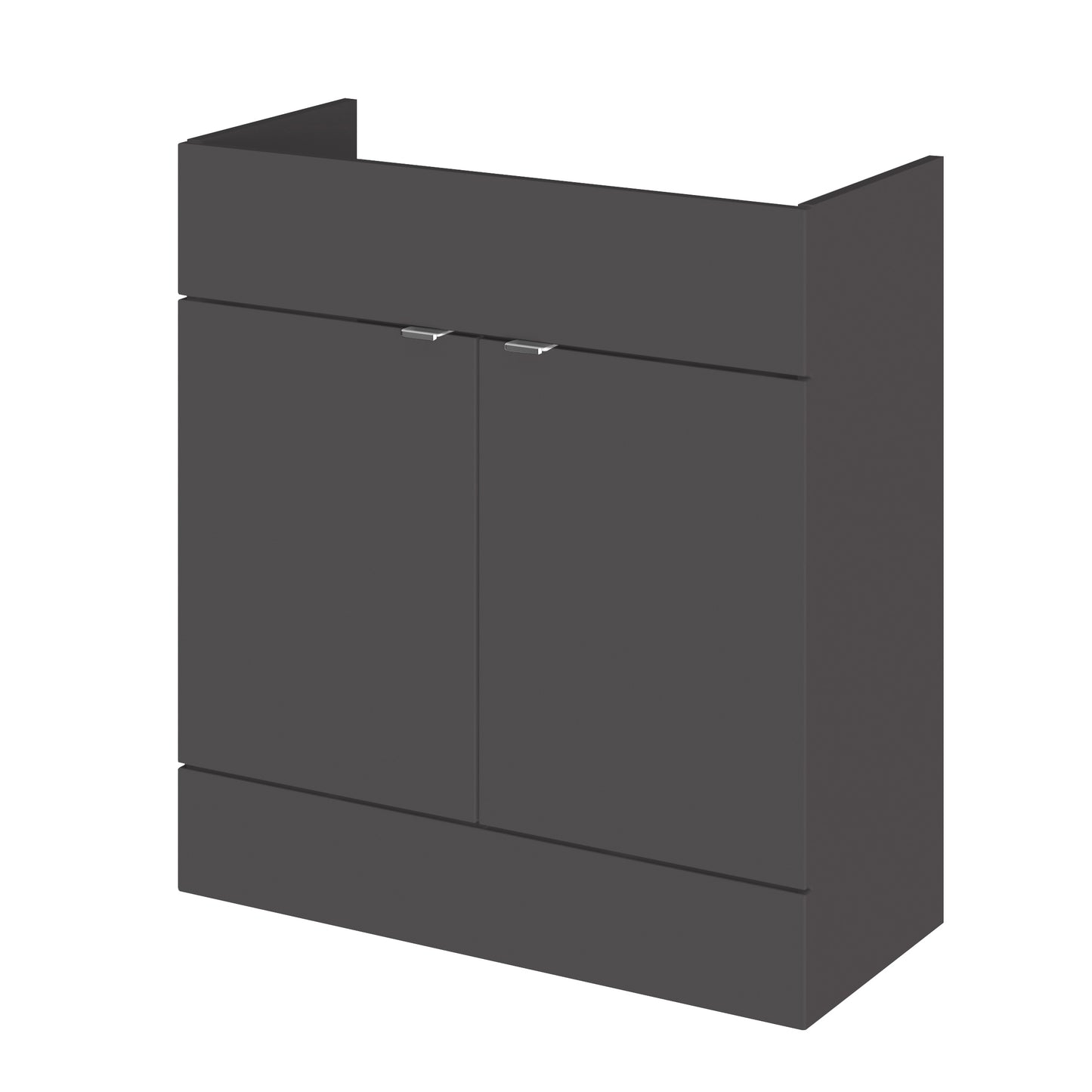 Fusion Fitted Floor Standing 2 Door Vanity Unit 800mm