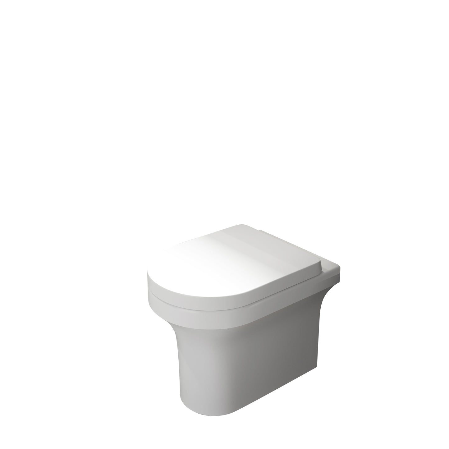 Ozone Rimless Back to Wall WC Pan by Kartell