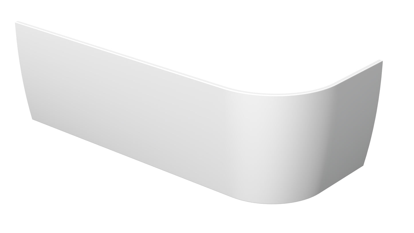 Bosley 1700mm Shaped Bath Panel by Synergy