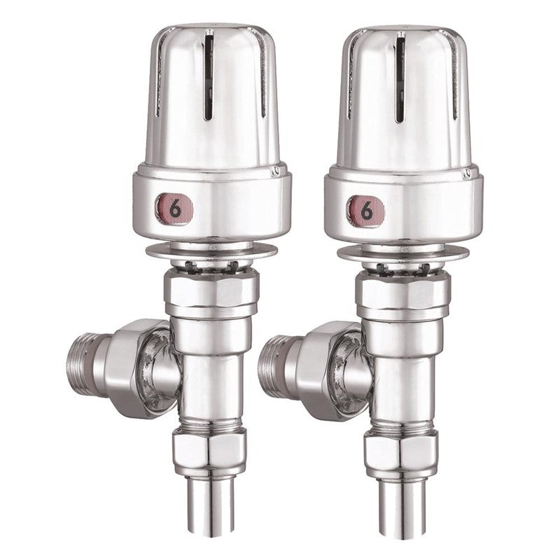 Chrome Thermostatic Valves Pair (RL510TS)