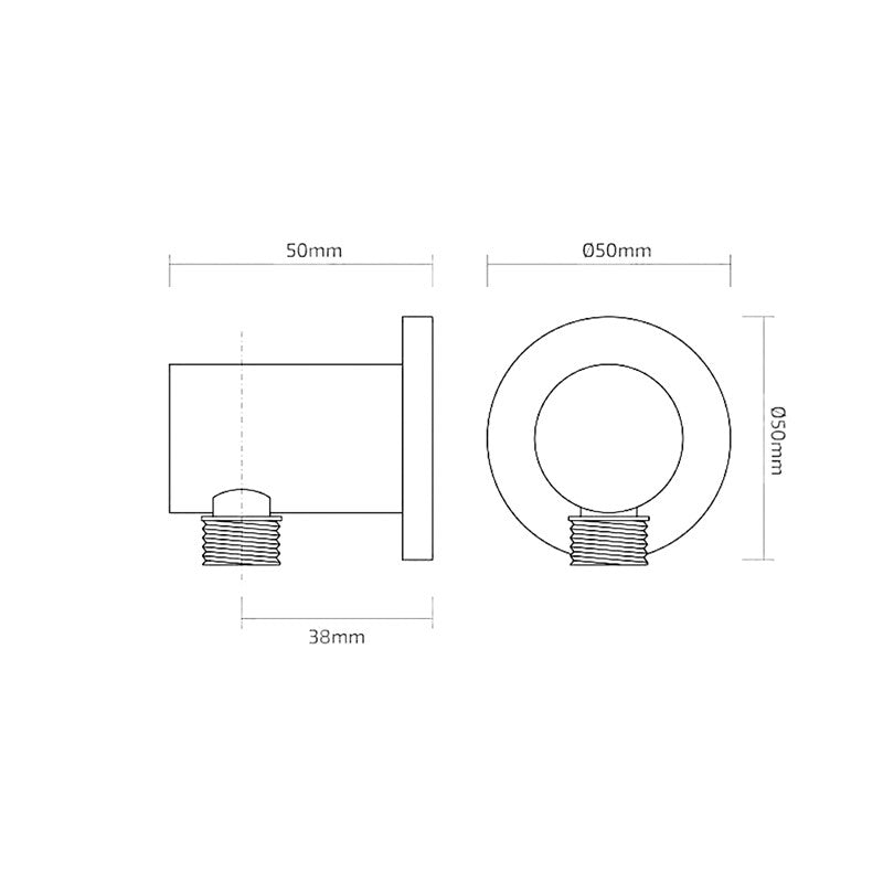Synergy Ribble Concealed Shower Set (SY-CVQ10K & SY-SA01K & SY-SHE2525BK & SY-SR02K & SY-WE01K)