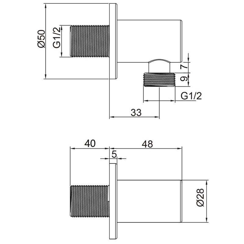 Synergy Lagan Concealed Shower Set (SY-CVZ10BB & SY-SA01BB & SY-SHP32BB & SY-SR02BB & SY-WE01BB)