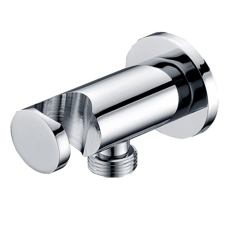 Chrome Outlet Elbow With Bracket (SY-WHH01)