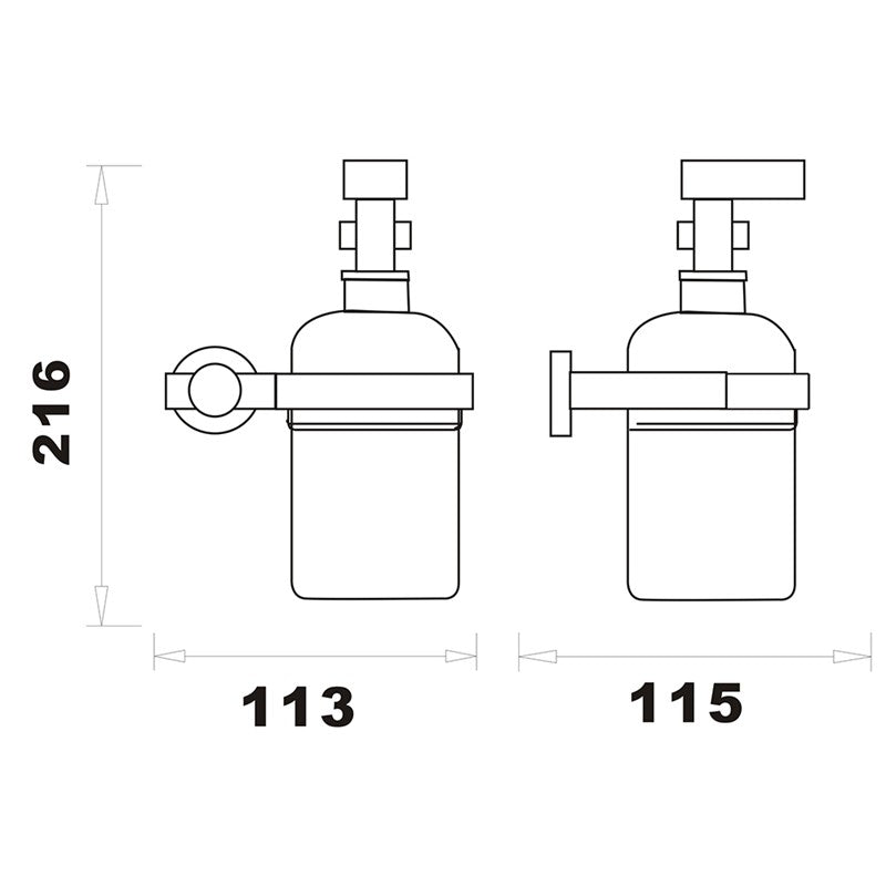 Synergy Rigel Soap Dispenser Holder (237AFB46)