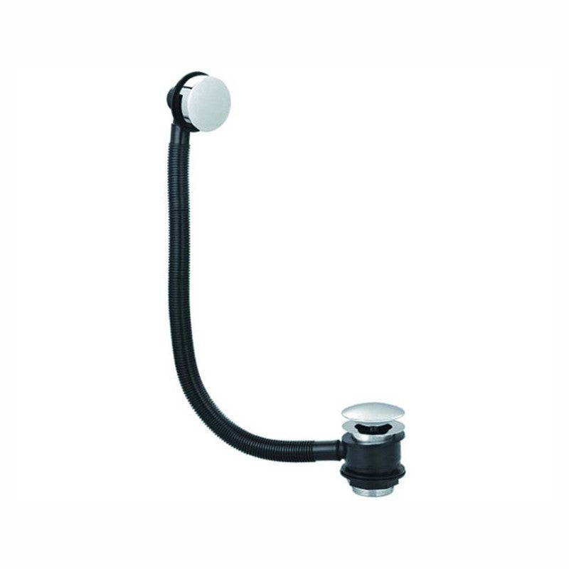 Synergy Round Sprung Plug Bath Overflow Waste (237EWA90)