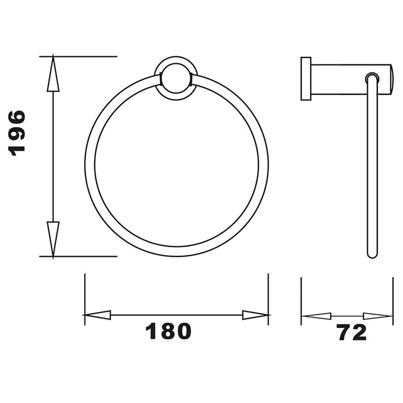 Synergy Rigel Towel Ring (237AFB30)