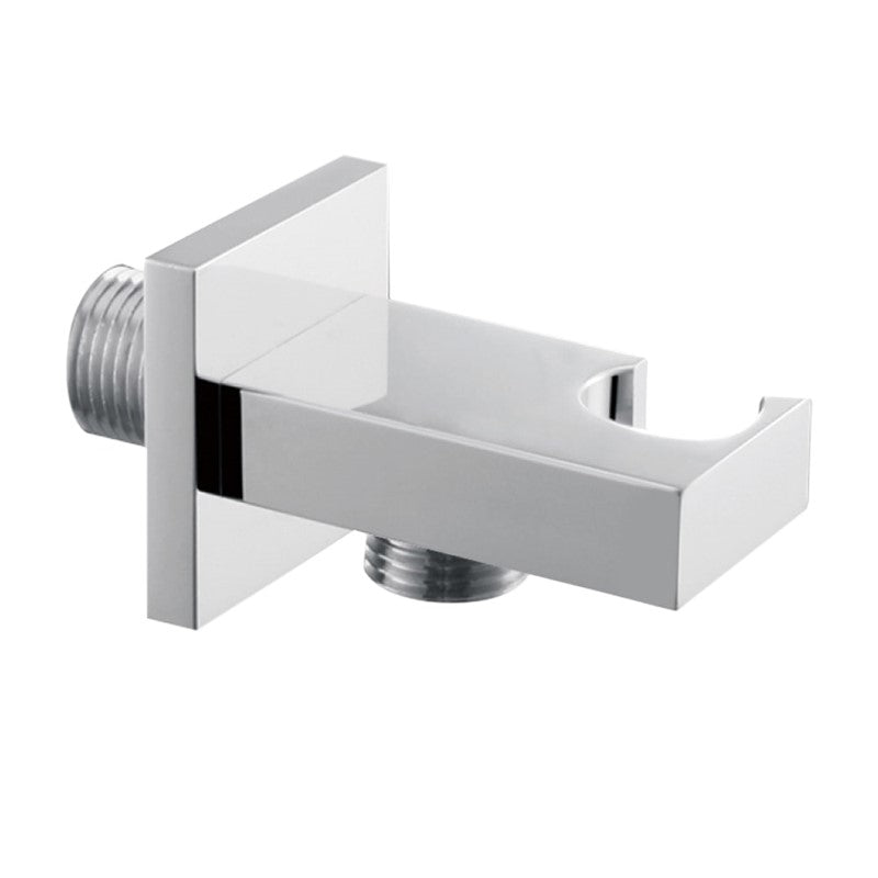 Chrome Outlet Elbow With Bracket (SY-WHH02)