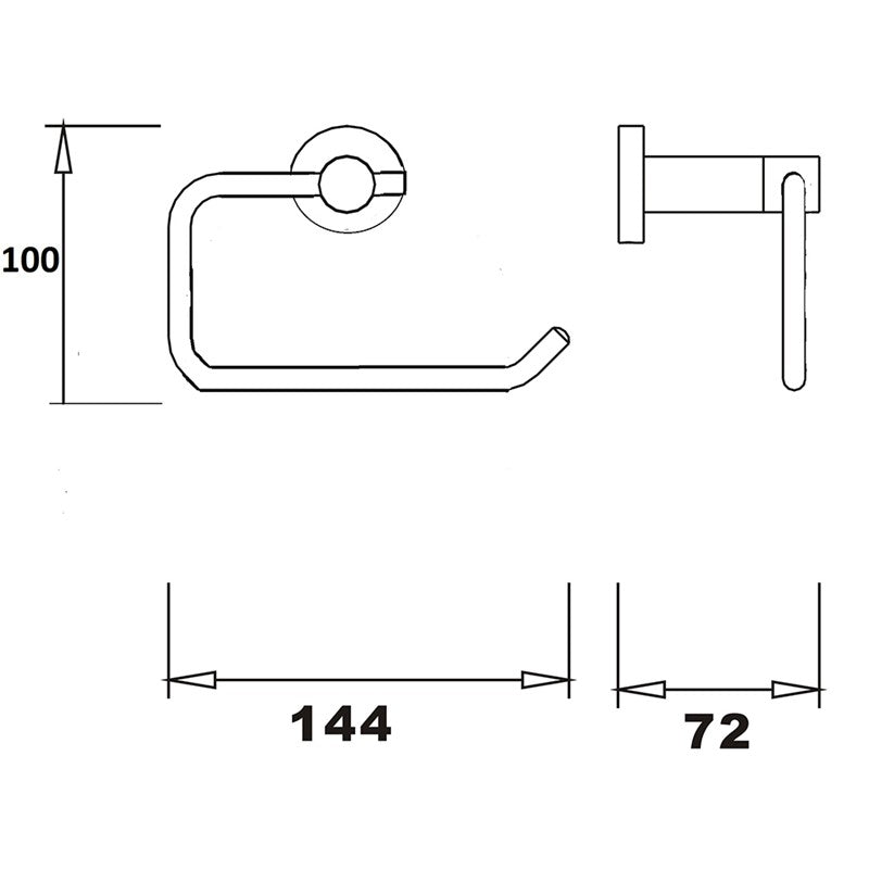 Synergy Rigel Toilet Roll Holder (237AFB31)