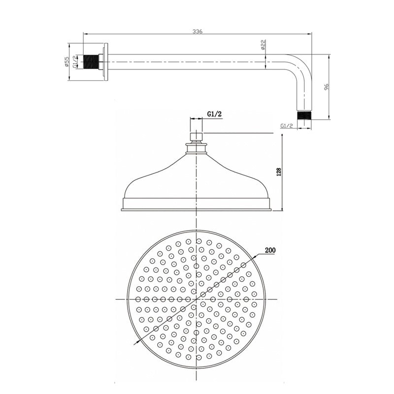 Synergy Trent Concealed Shower Set (SY-SA11 & SY-VCW01)