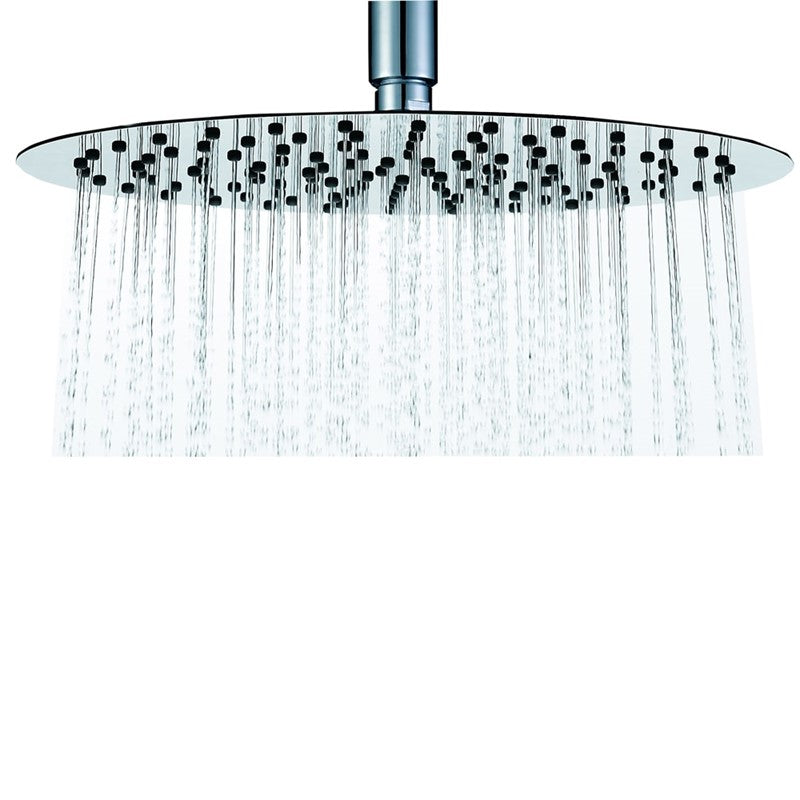 Chrome Round Ultra Thin Shower Head (SY-SHE2525)