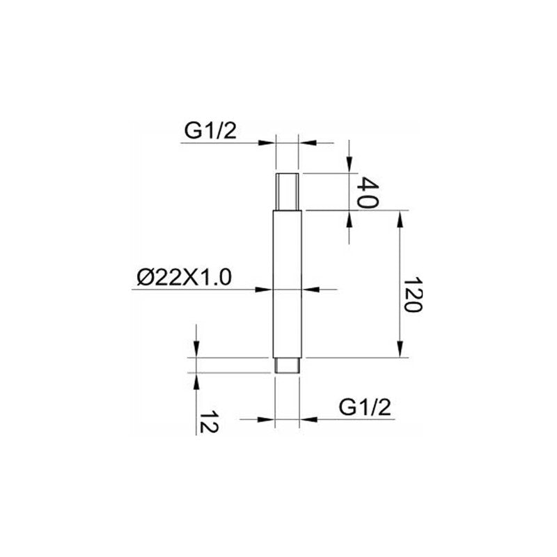 Chrome Ceiling Arms (SY-SA04)