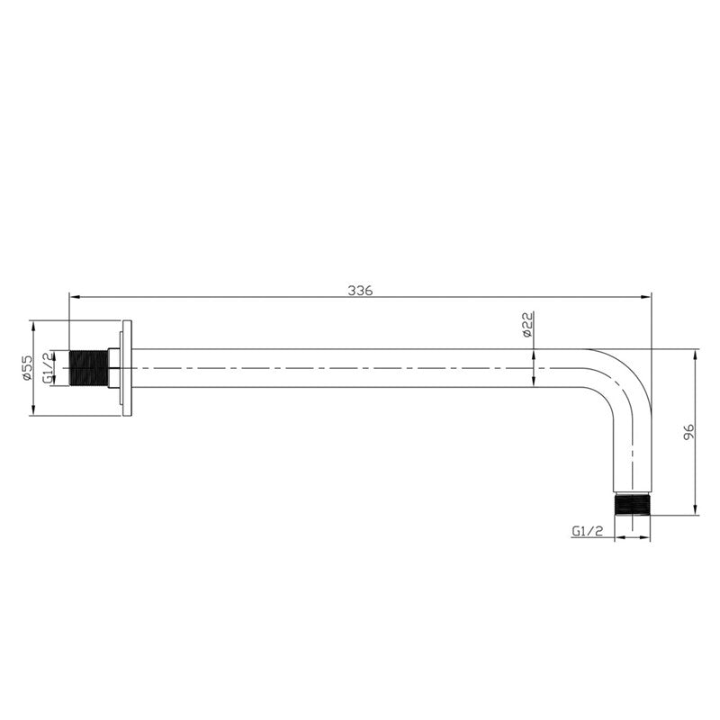 Synergy Ribble Concealed Shower Set (SY-CVQ10K & SY-SA01K & SY-SHE2525BK & SY-SR02K & SY-WE01K)