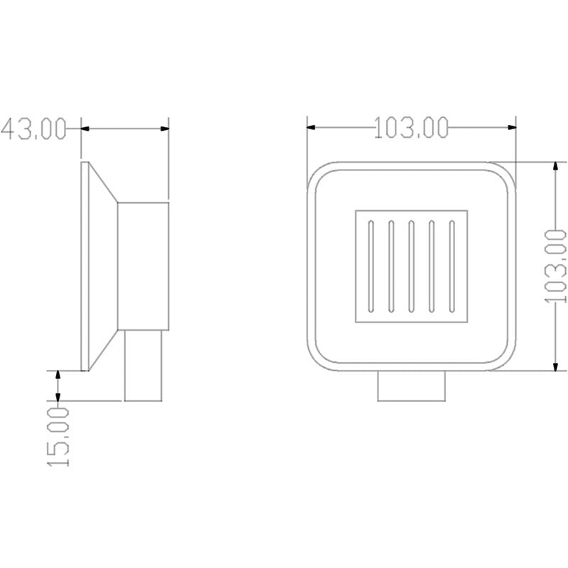 Synergy Stella Soap Dish Holder (SY-DXB34K)