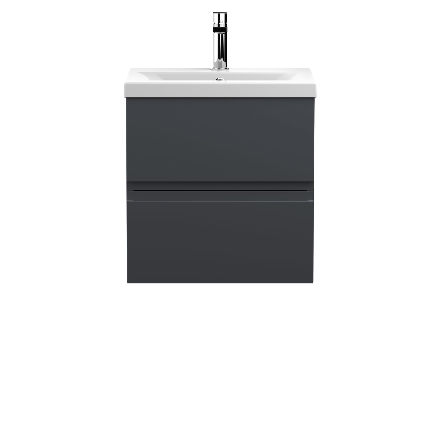 Hudson Reed Urban 500mm 2 Drawer Wall Hung Vanity Unit with Ceramic Basin