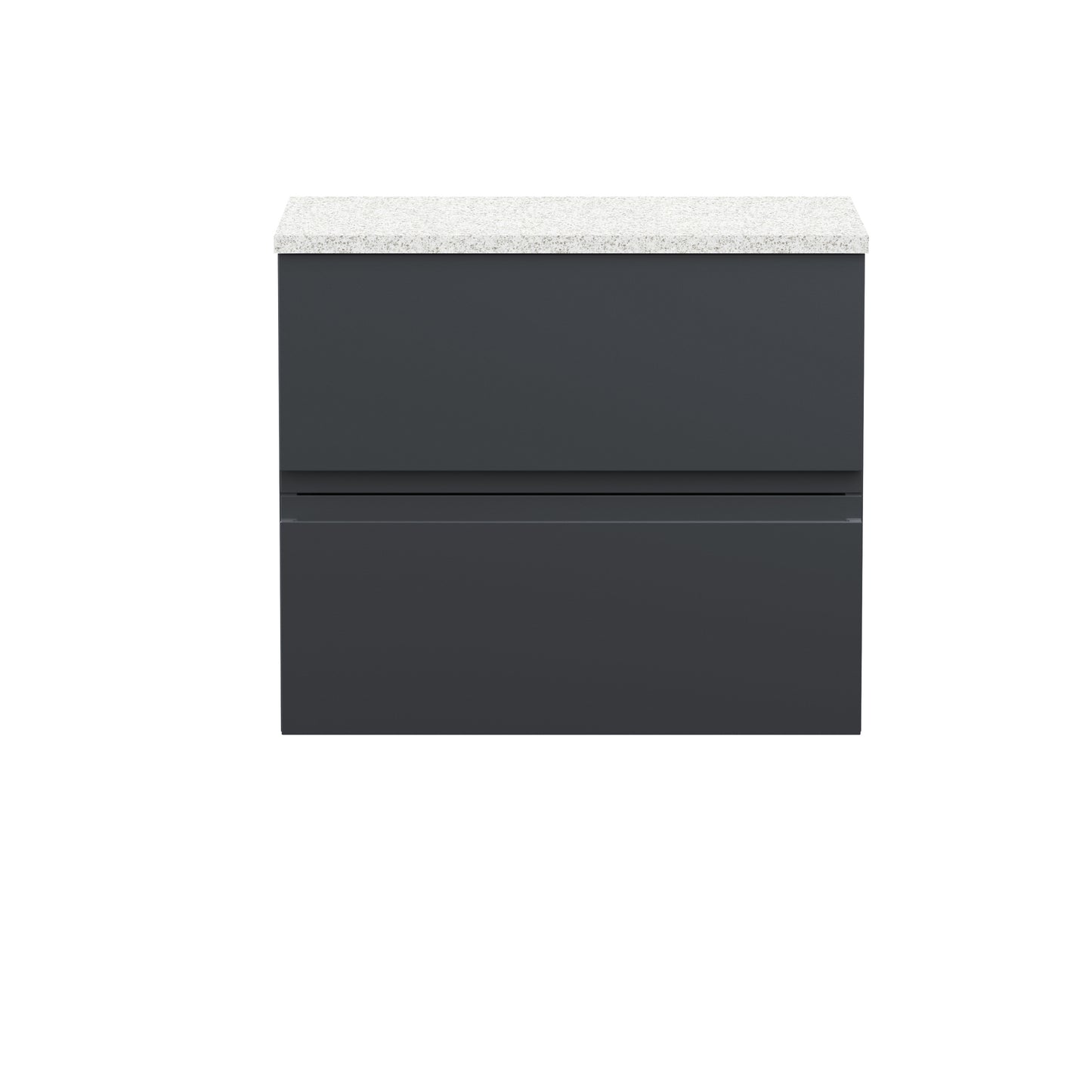 Hudson Reed Urban 600mm 2 Drawer Wall Hung Vanity Unit With Laminate Worktop