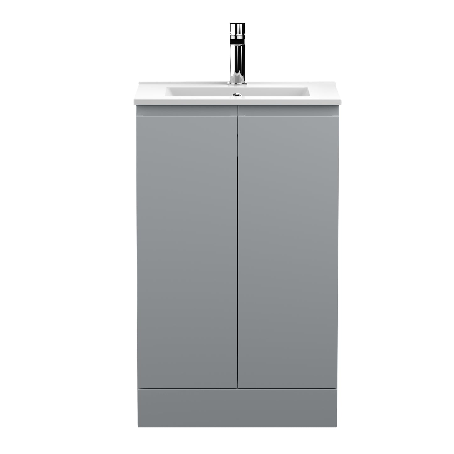 Hudson Reed Urban 505mm Floor Standing 2 Door Vanity Unit With Basin