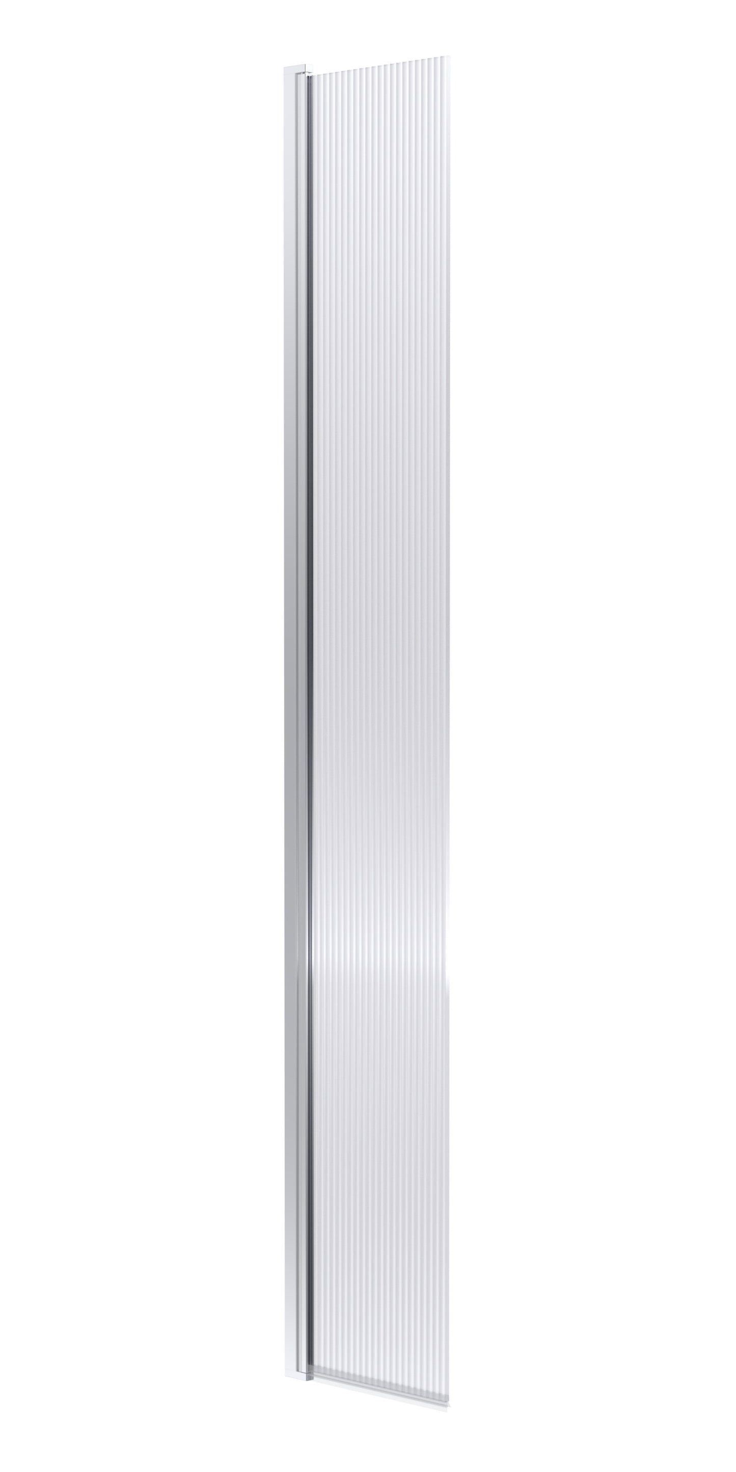 Vodas 300x1950mm Fluted Wetroom Flipper by Synergy