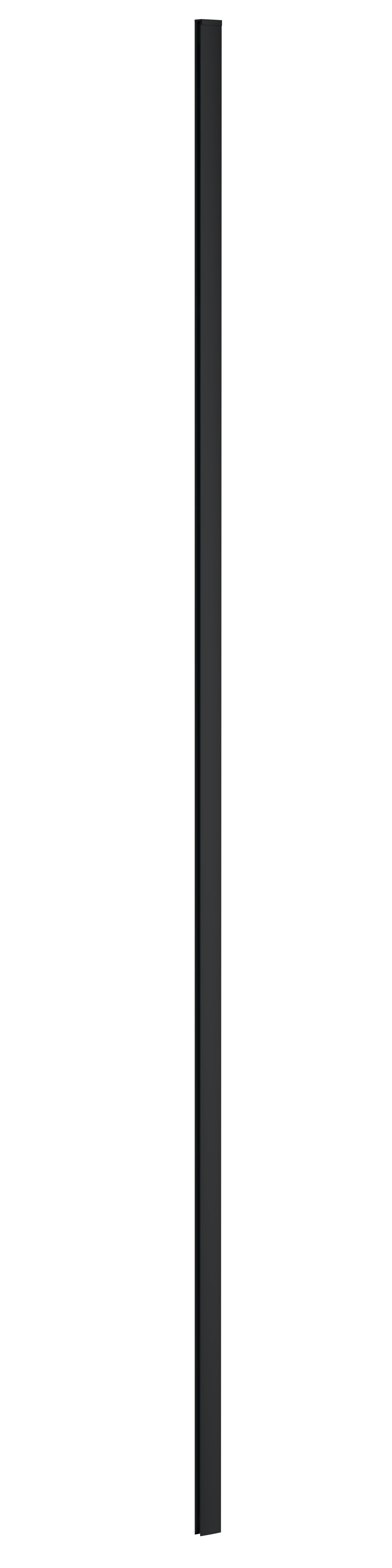 Synergy Vodas Wetroom Wall Channel 1950mm - Black