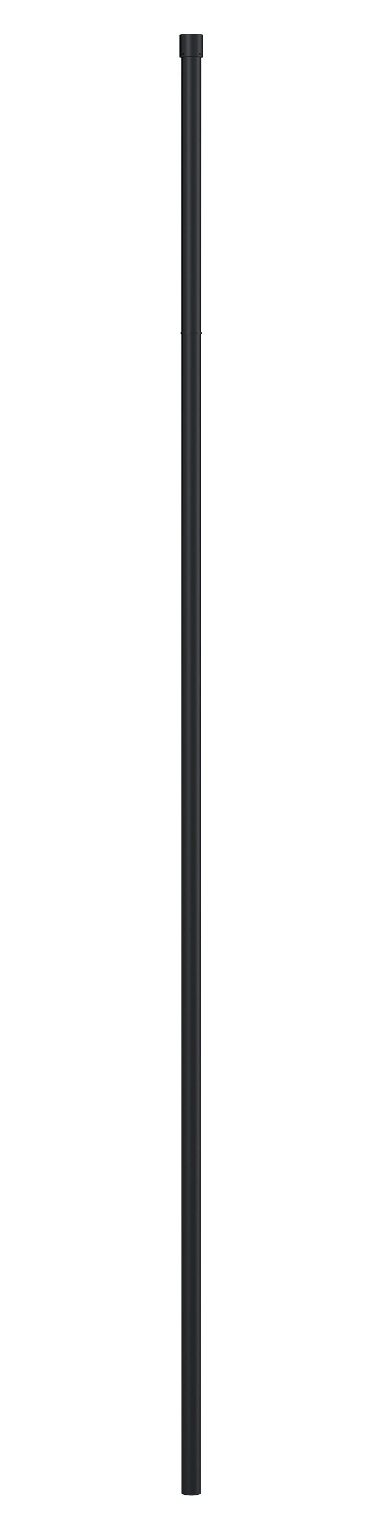 Synergy Wetroom Screen Ceiling Post - Black