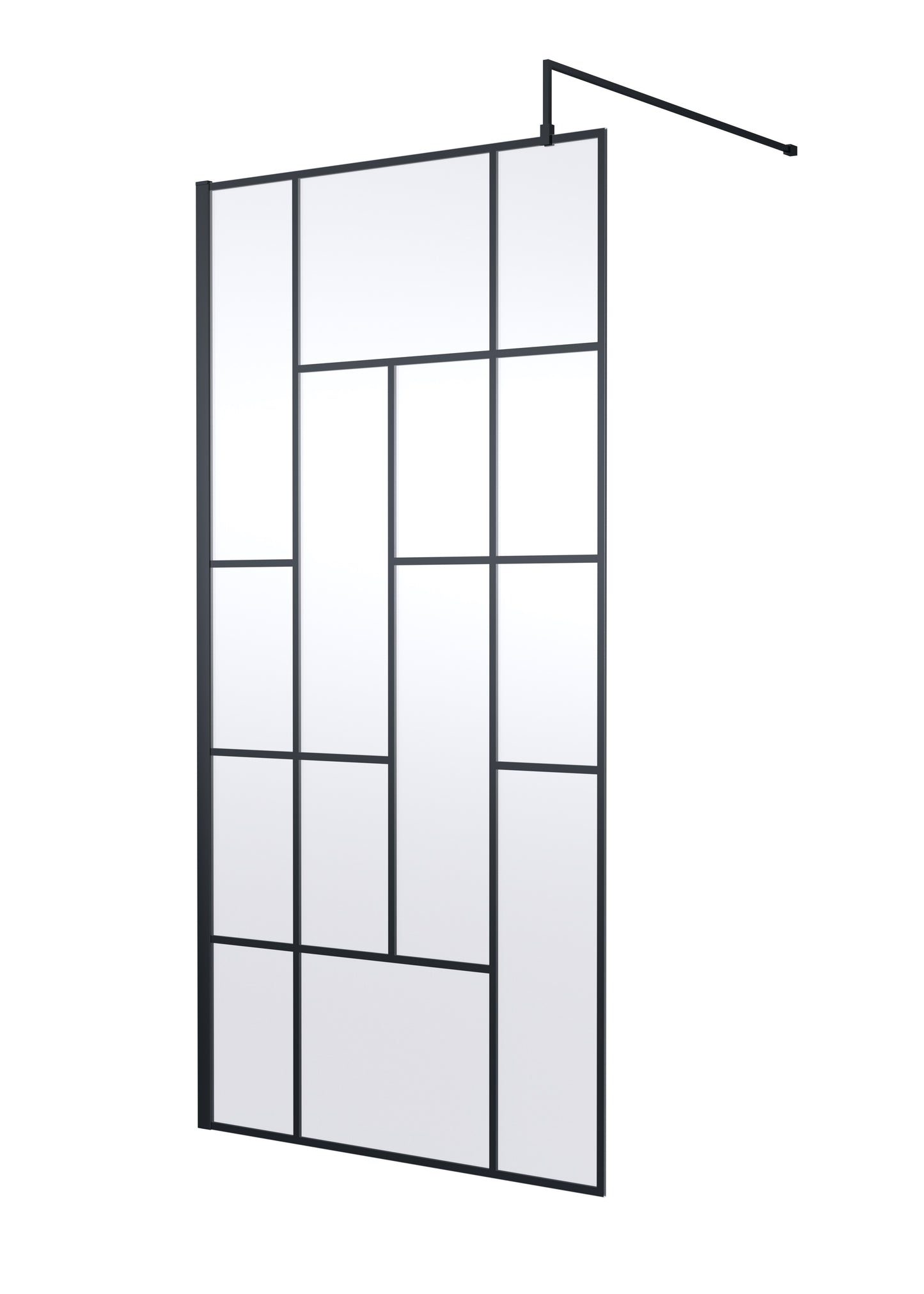 Abstract 1000mm Frame Wetroom Screen 8mm Glass