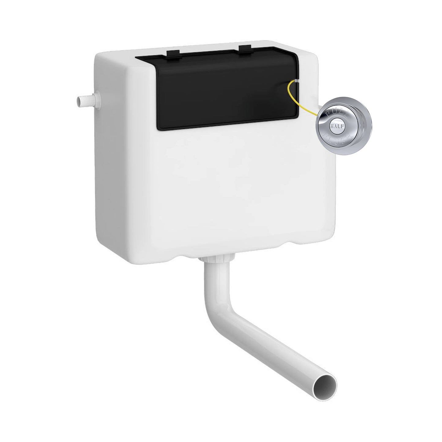 Hudson Reed Traditional Cistern With Chrome Flush Plate