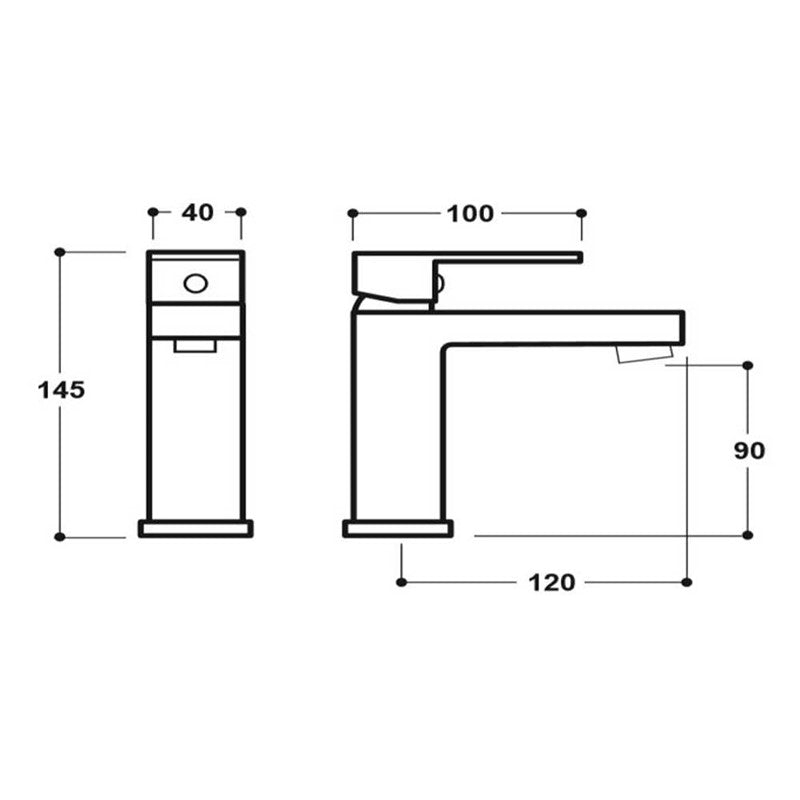 Synergy Studio Eb Basin Mixer (SY-EB05-N)
