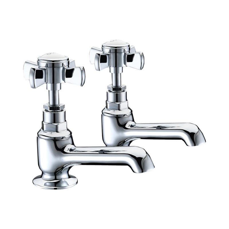 Synergy Henbury Kc Cross Basin Taps (SY-KC01-N)