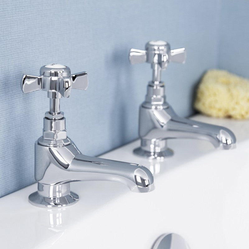 Synergy Henbury Kc Cross Basin Taps (SY-KC02-N)