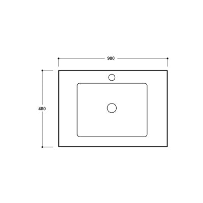 Kiev 900Mm Floor Standing Cabinet (SY-KIE15 & SY-KIEBAS2)