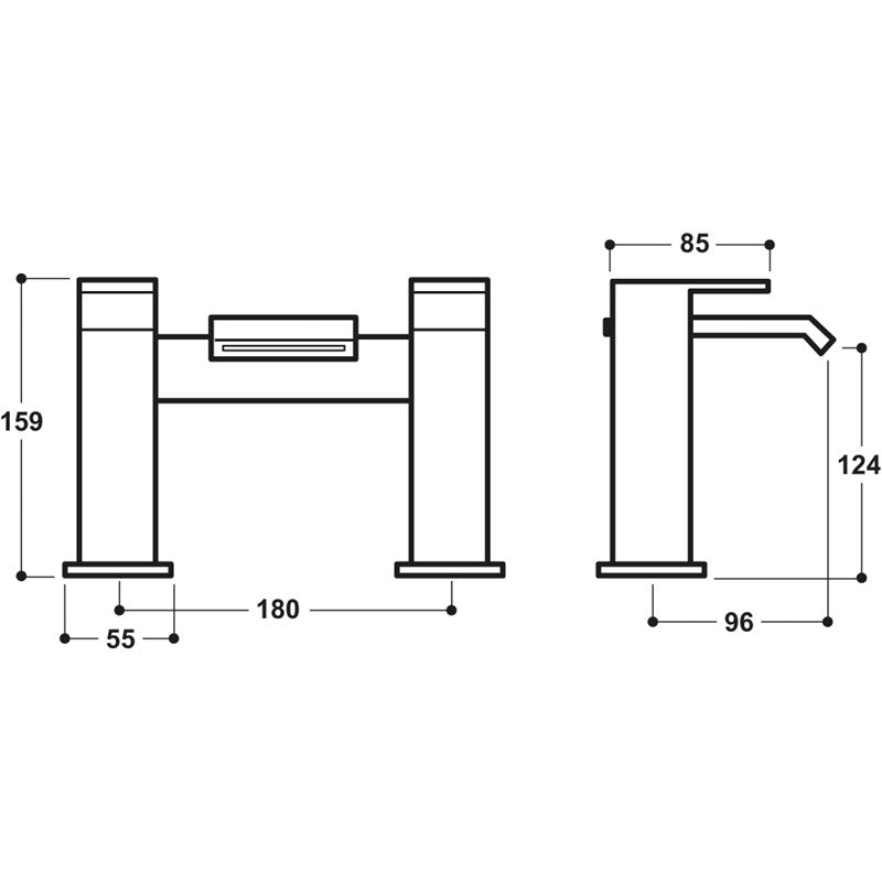 Synergy Tec Studio Q Bath Filler (SY-Q03-N)