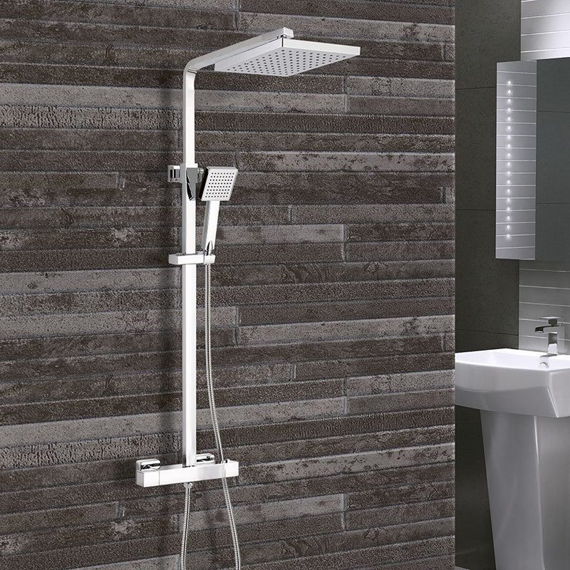 Synergy Square Cool Touch Riser Shower (SY-VM108-N)