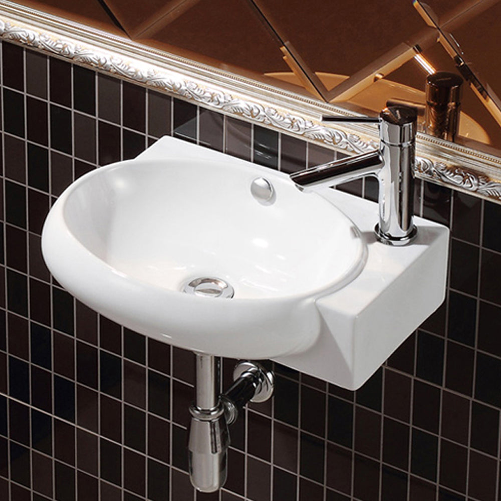 Synergy Emer 420Mm 1 Right Hand Tap Hole Wall Hung Basin (SY-WHB6069)