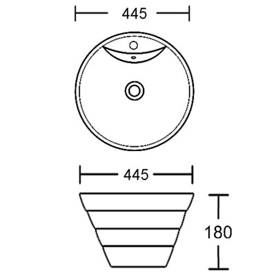 Amethyst 2 Countertop Basin (SY-CTB6108)