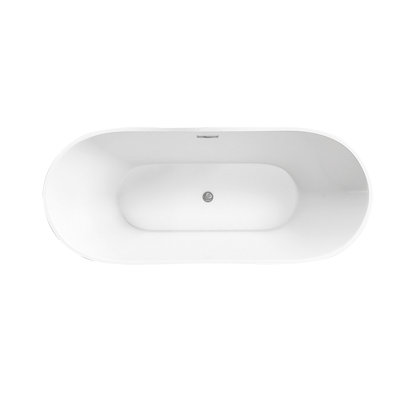 Lugano Modern Double Ended Freestanding Bath by Synergy
