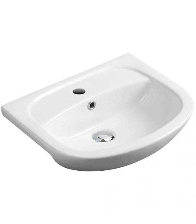 Synergy Fluid 500Mm Semi Recessed Basin (SY-FLU11)